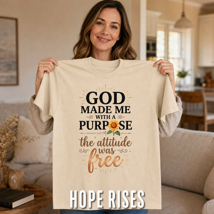 Purpose and Attitude T-Shirt_ugc_holdup