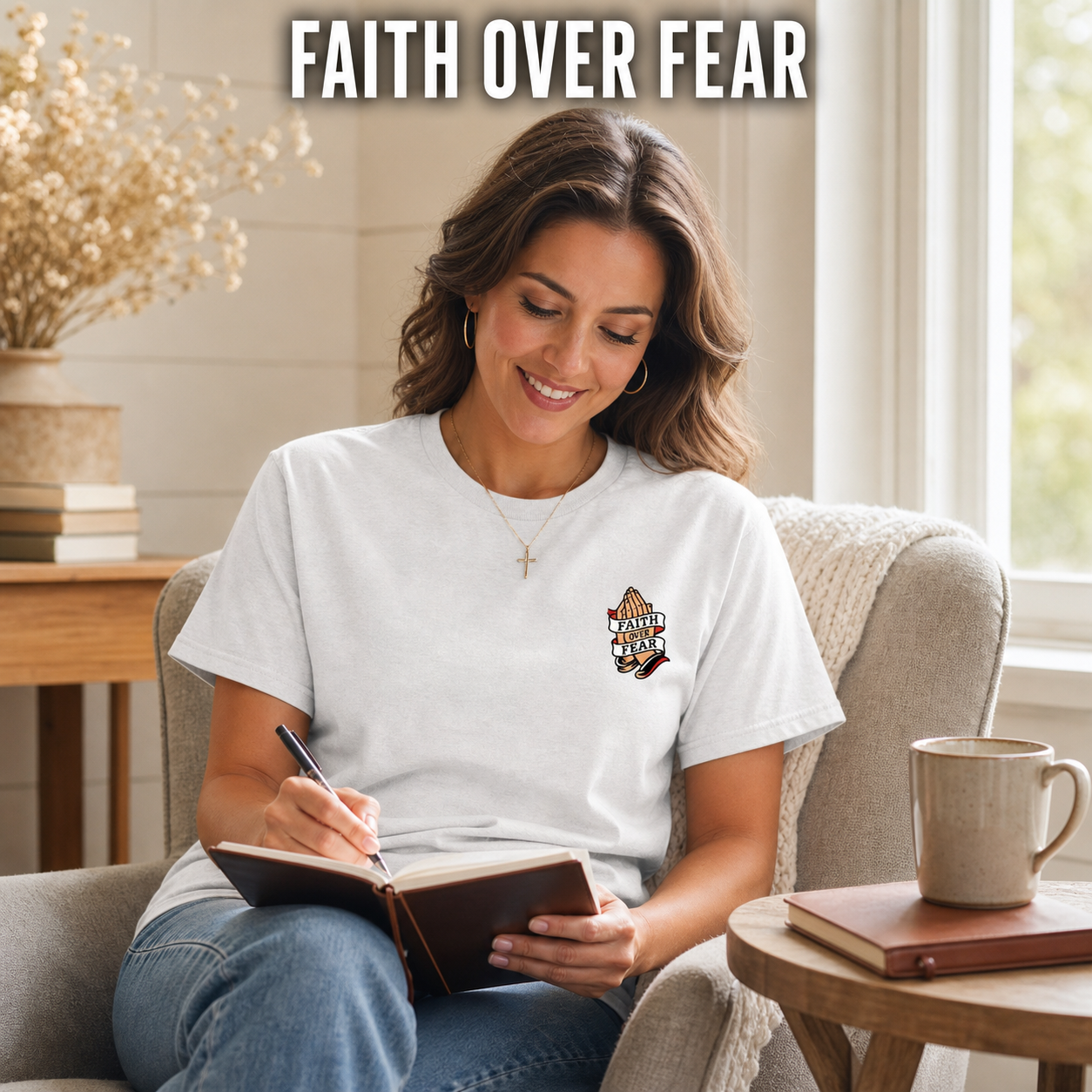 Faith Over Fear T-Shirt_ls_prop