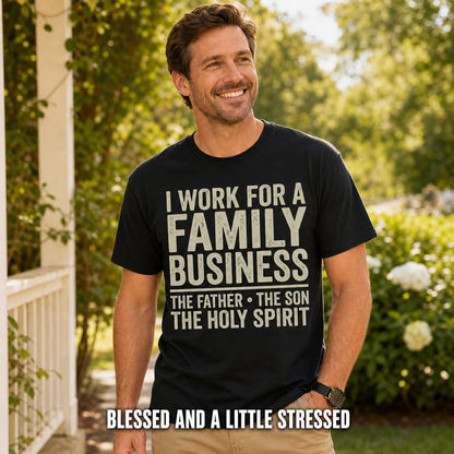 Family Business Trinity T-Shirt_active_outdoor