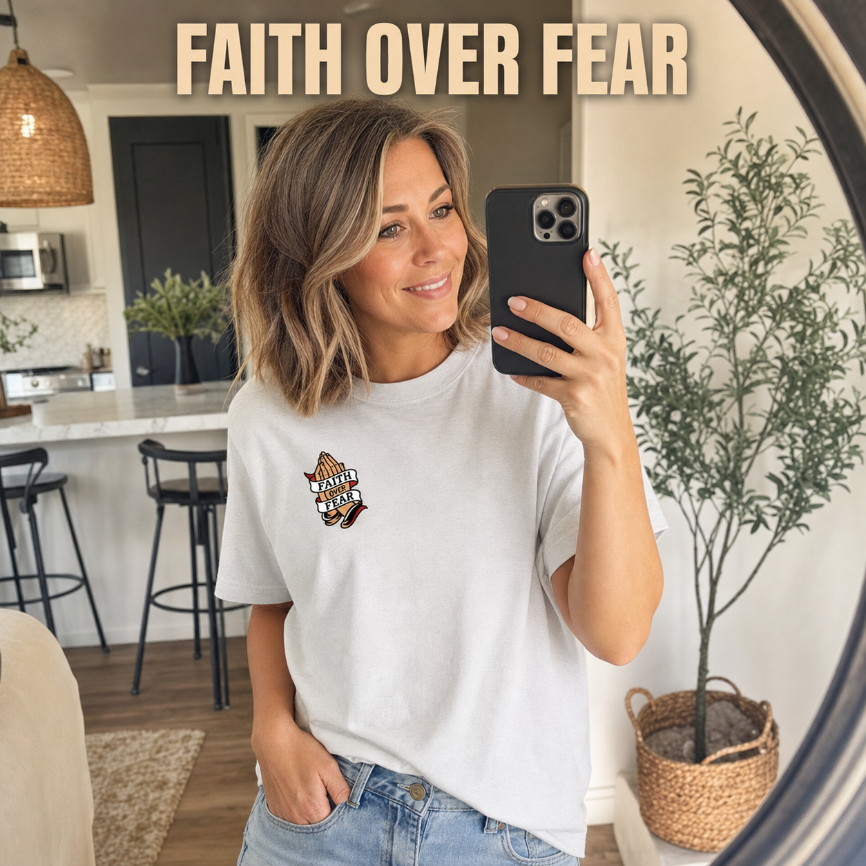 Faith Over Fear T-Shirt_ugc_mirror