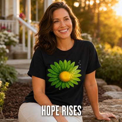 Bloom and Soar T-Shirt_ls_golden