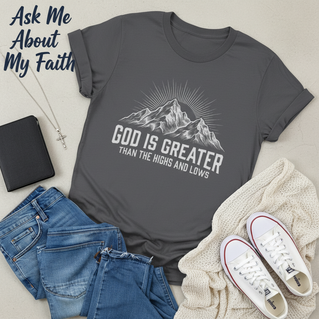 God Is Greater T-Shirt__pair