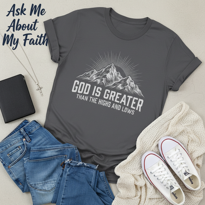 God Is Greater T-Shirt__pair
