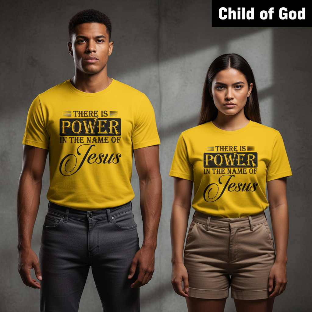 Power in the Name T-Shirt_stoic