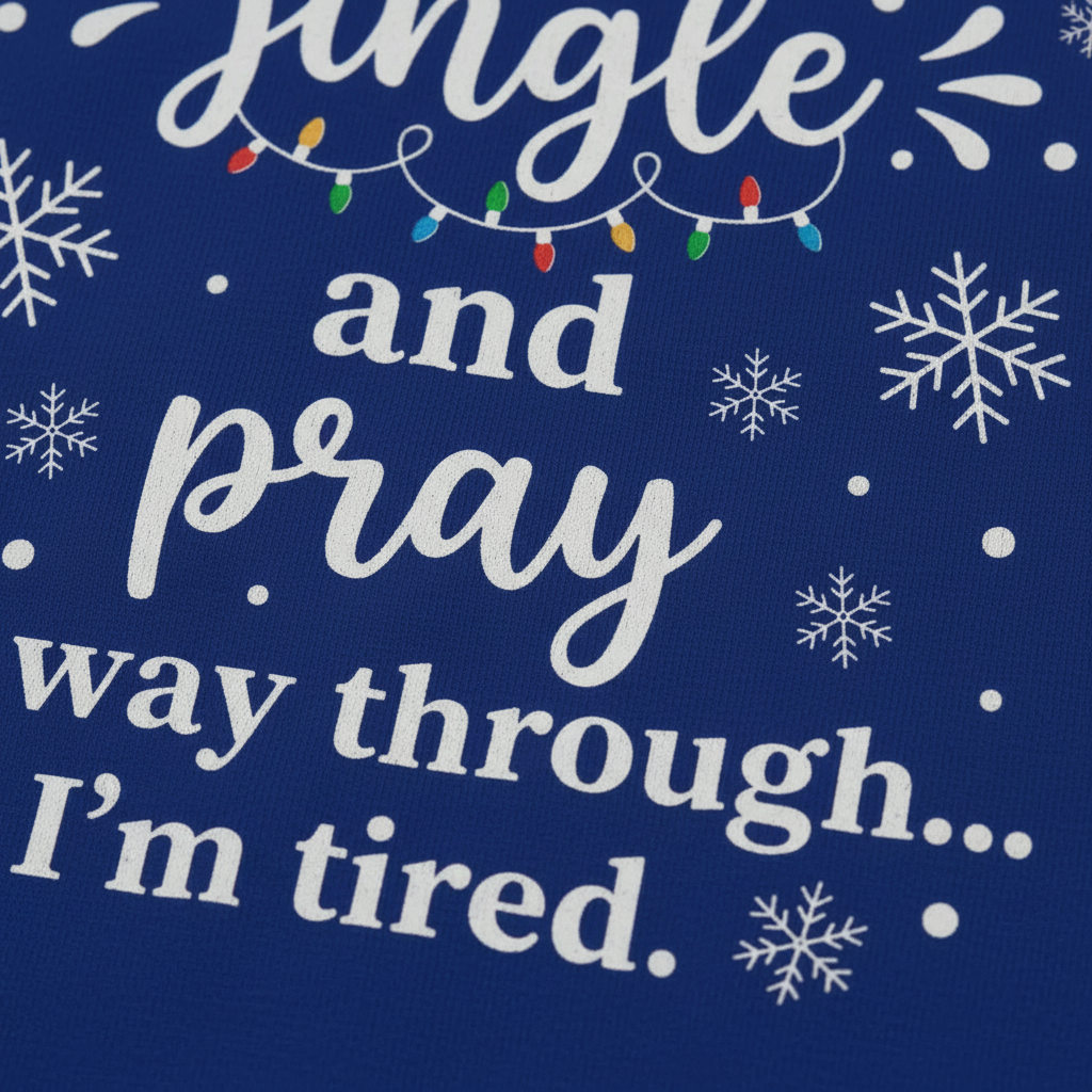Jingle and Pray T-Shirt__detail