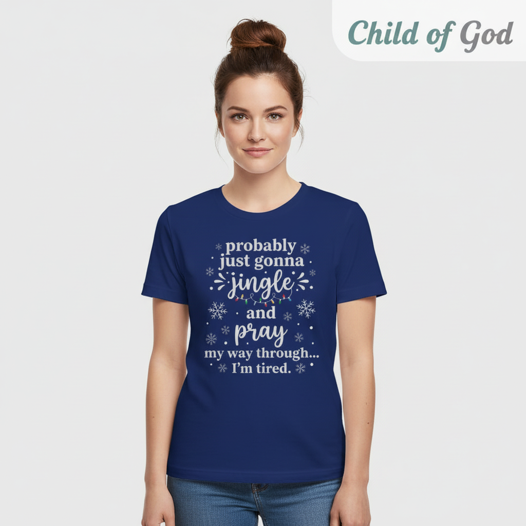 Jingle and Pray T-Shirt__hero