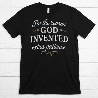Extra Patience T-Shirt_dual_model_life