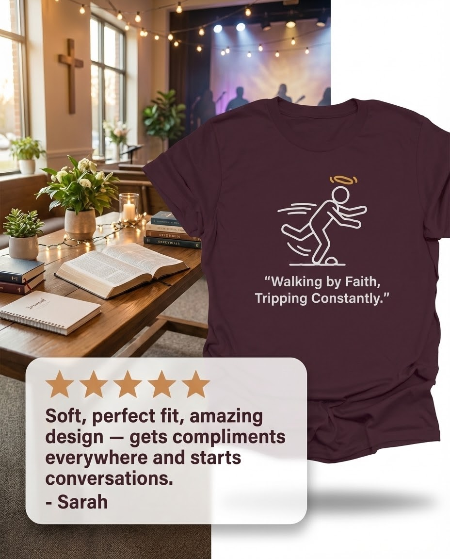 Walking by Faith T-Shirt_review