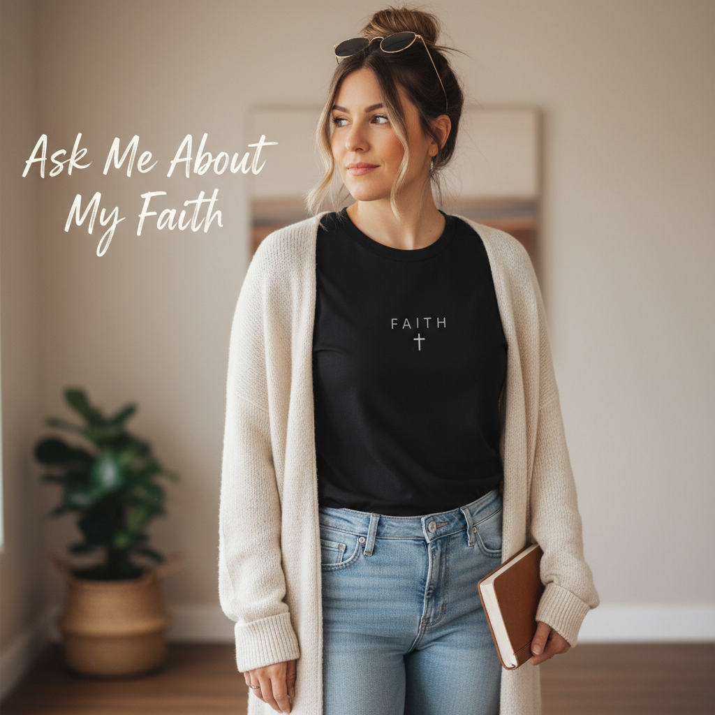 Faith Cross T-Shirt__pair