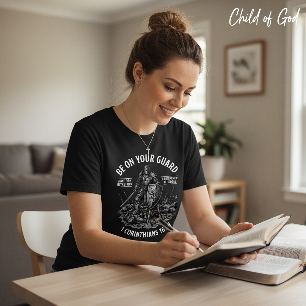 Stand Firm In The Faith T-Shirt__use