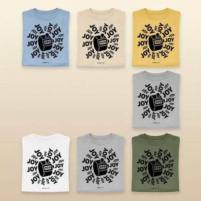 Count It All Joy T-Shirt_6color_grid