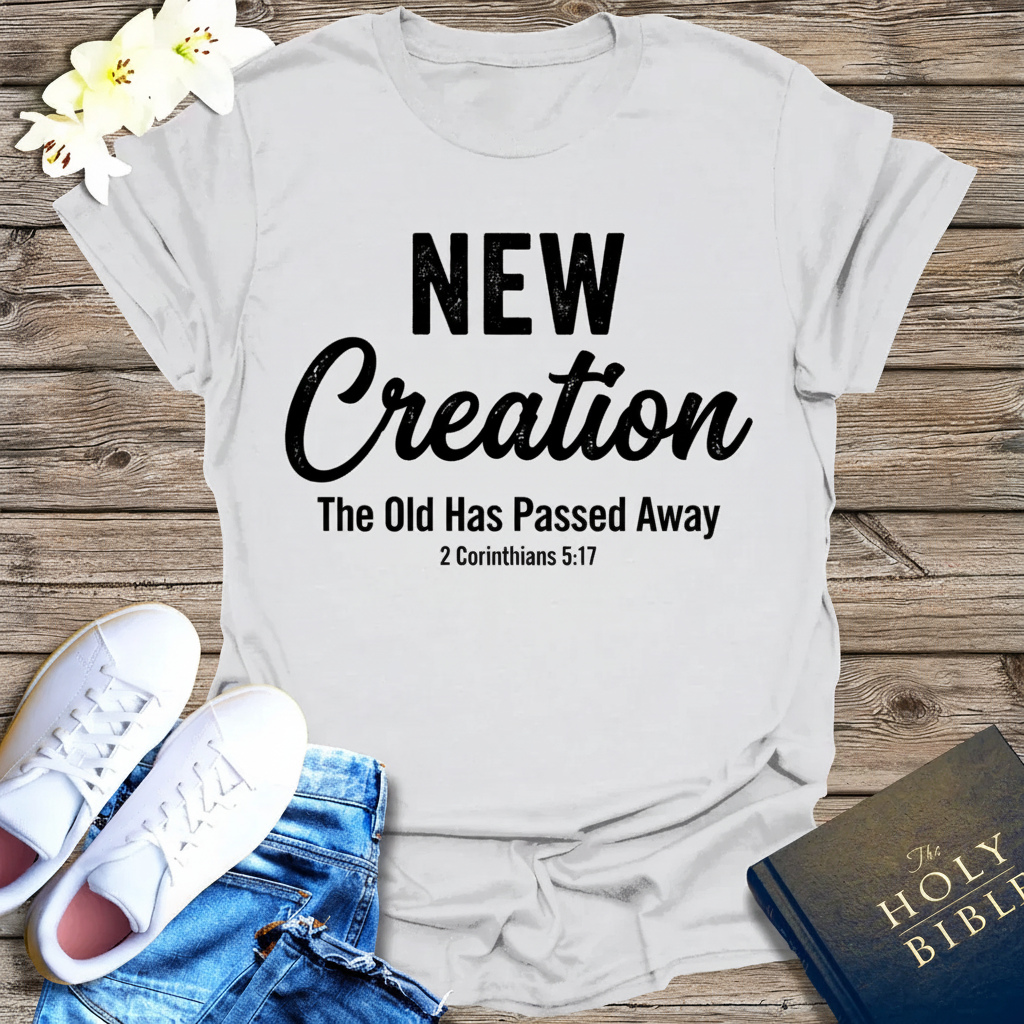 New Creation Faith T-Shirt_triple_model