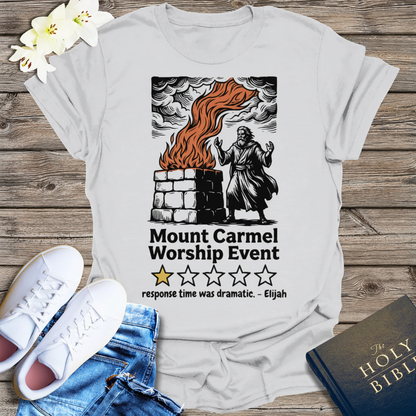 Mount Carmel Worship Event T-Shirt_dual_model_life