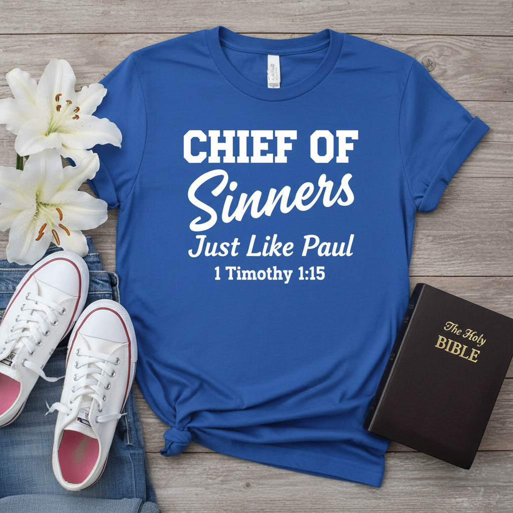 Chief of Sinners T-Shirt_dual_model_life