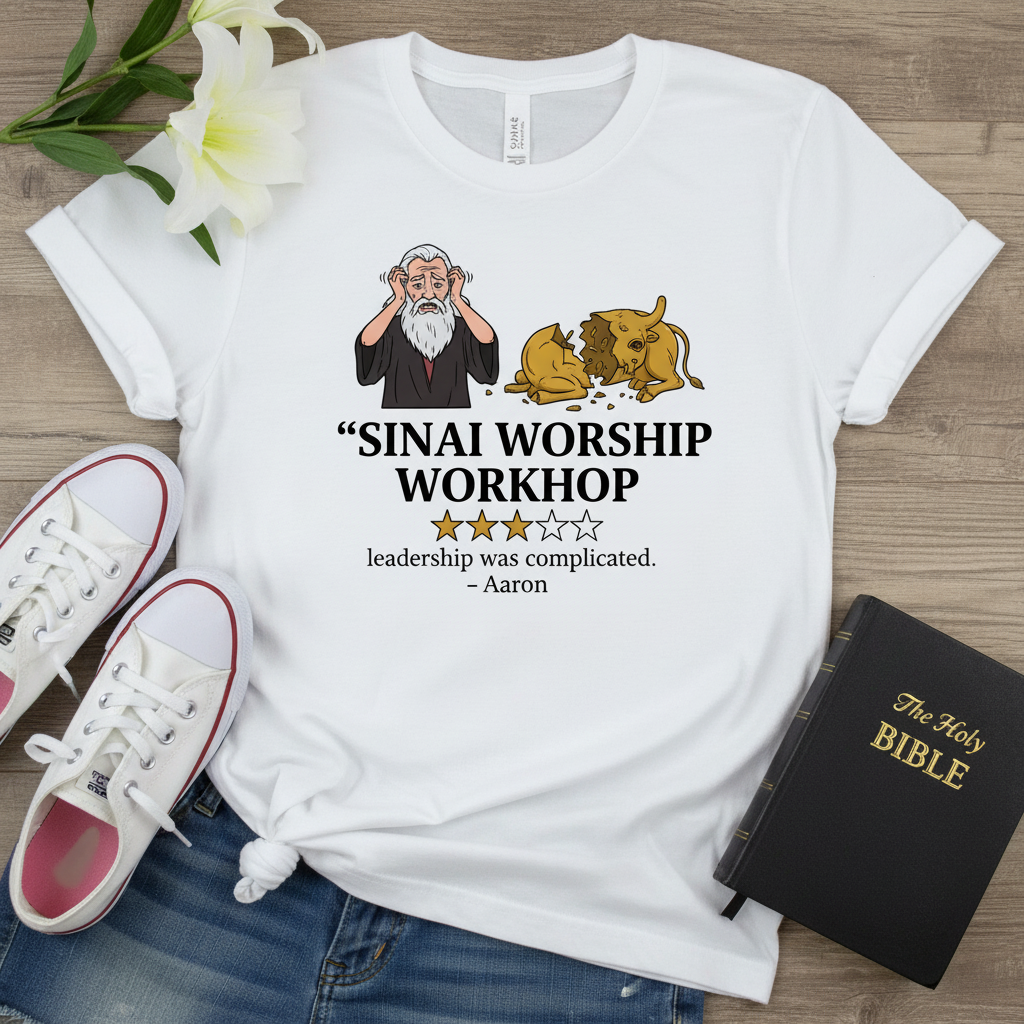 Sinai Worship Workshop T-Shirt_triple_model