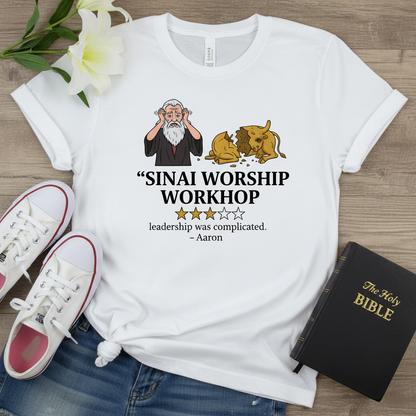 Sinai Worship Workshop T-Shirt_triple_model
