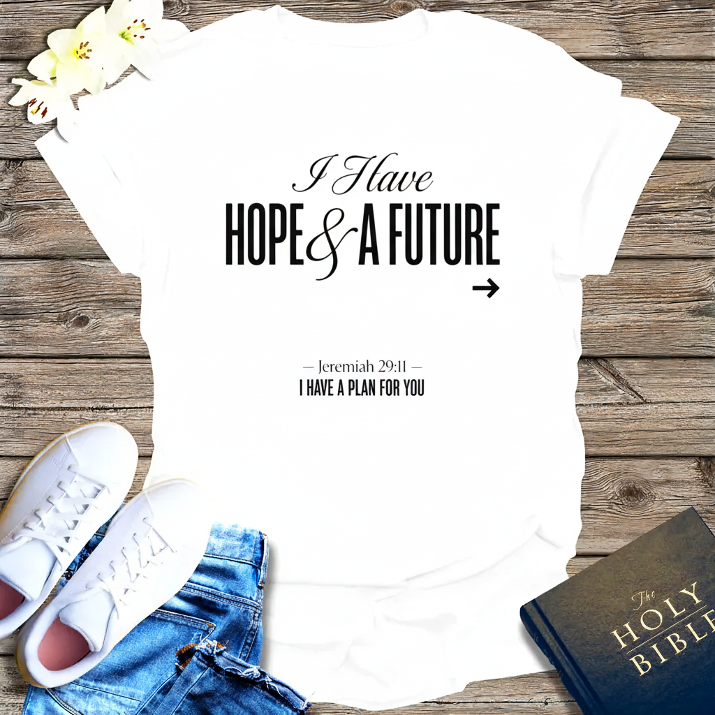 Hope & A Future T-Shirt_dual_model_life
