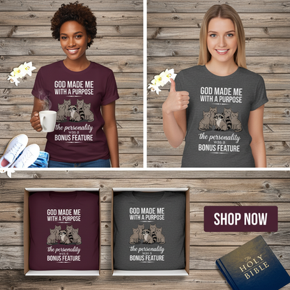 Purpose and Personality T-Shirt_dual_model_life
