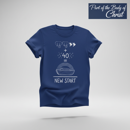 New Start Equation T-Shirt_3d_float