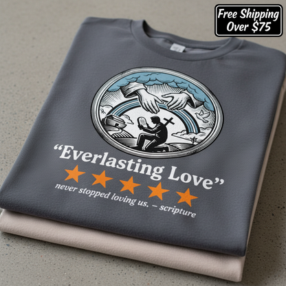 Everlasting Love T-Shirt_stacked_flatlay