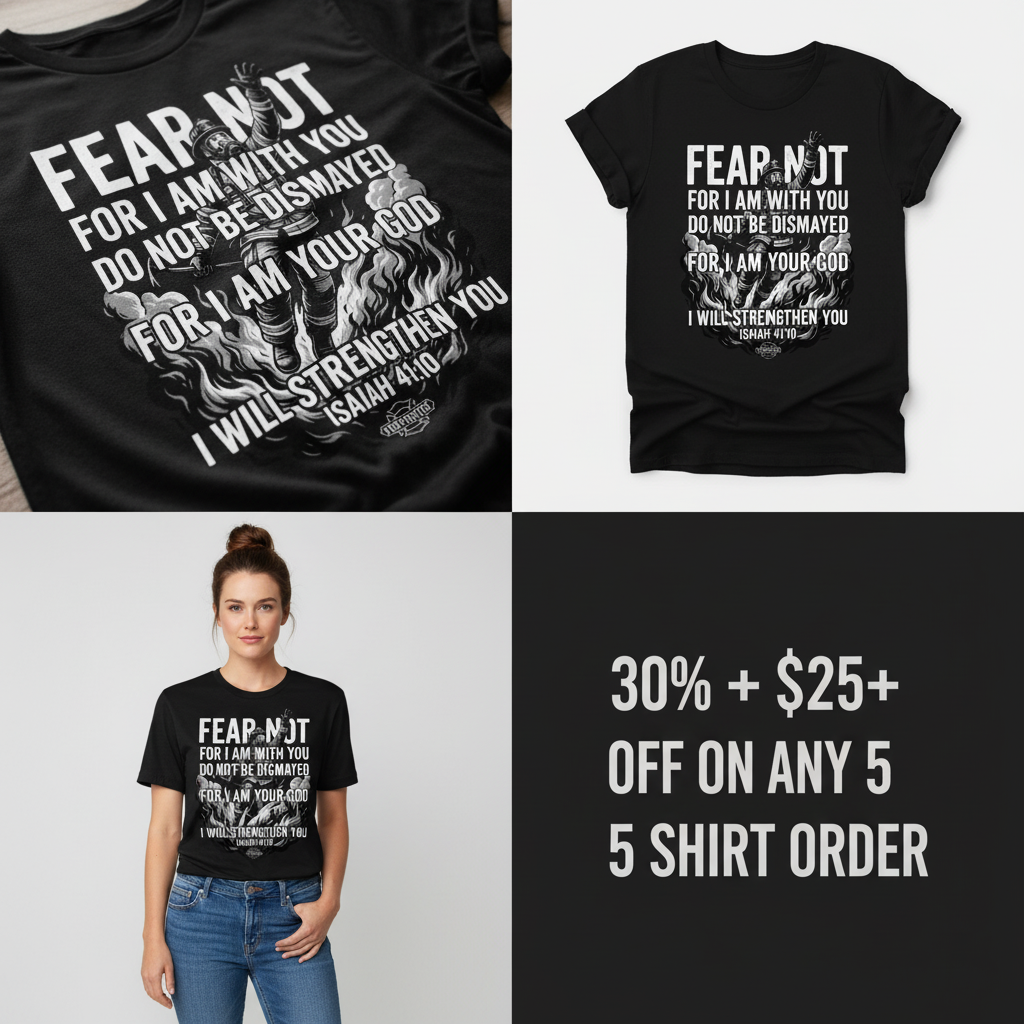 Fear Not Firefighter T-Shirt_4_panel