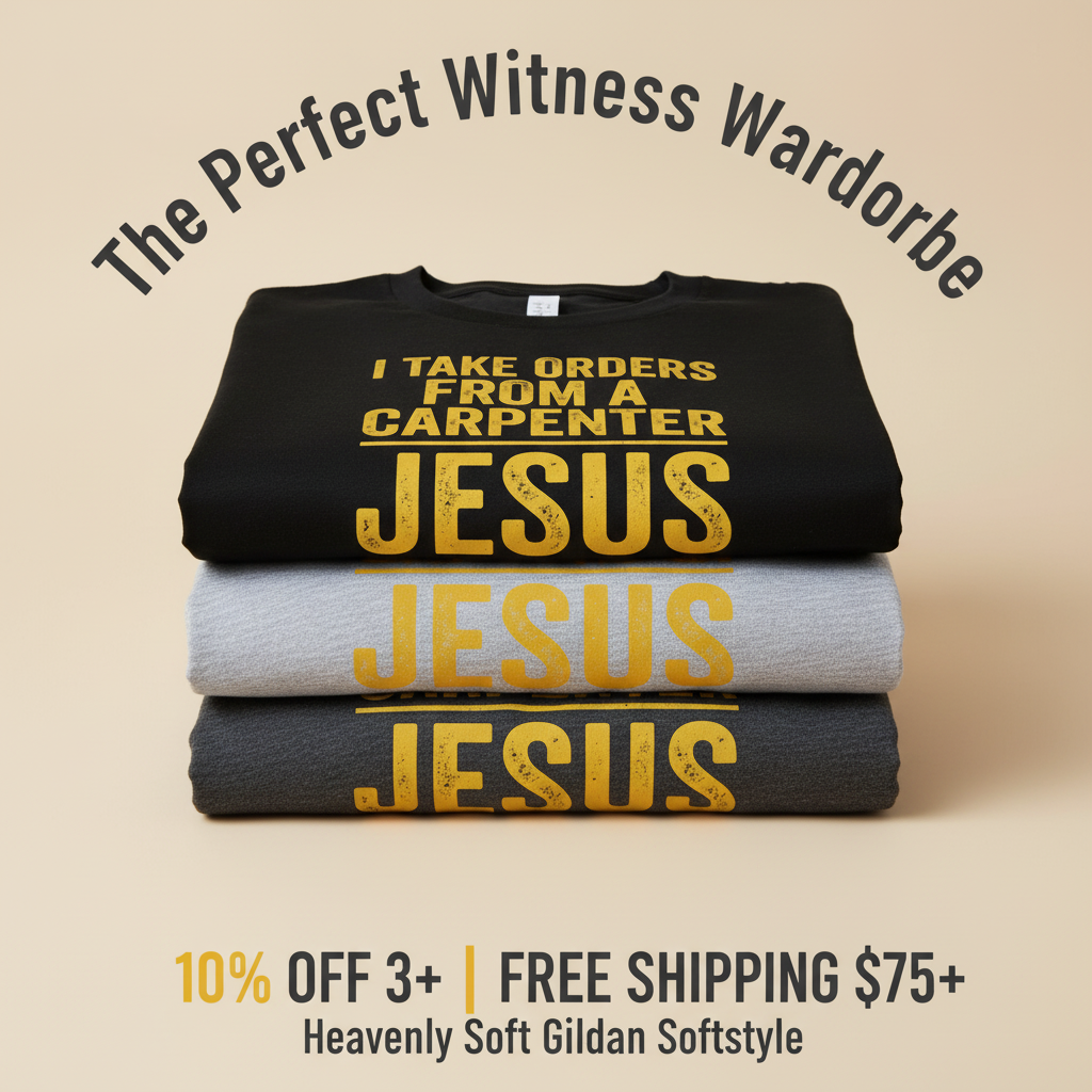 Orders From a Carpenter T-Shirt_stacked_promotion