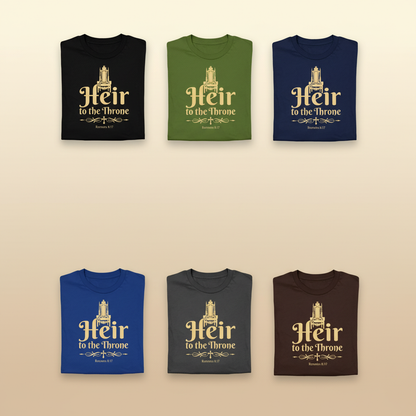 Heir to the Throne T-Shirt_6color_grid