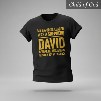 Shepherd Leader David T-Shirt_3d_float