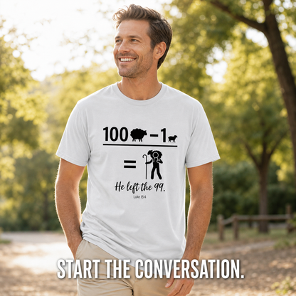 He Left the 99 T-Shirt_active_outdoor