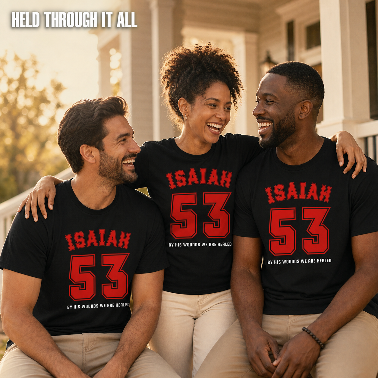 Isaiah 53 Victory T-Shirt_group_shot