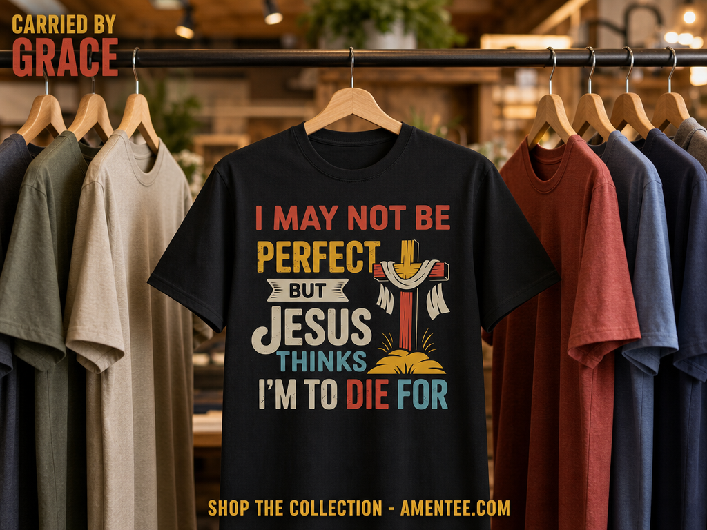 Jesus Thinks I'm Worth It T-Shirt_boutique_rack