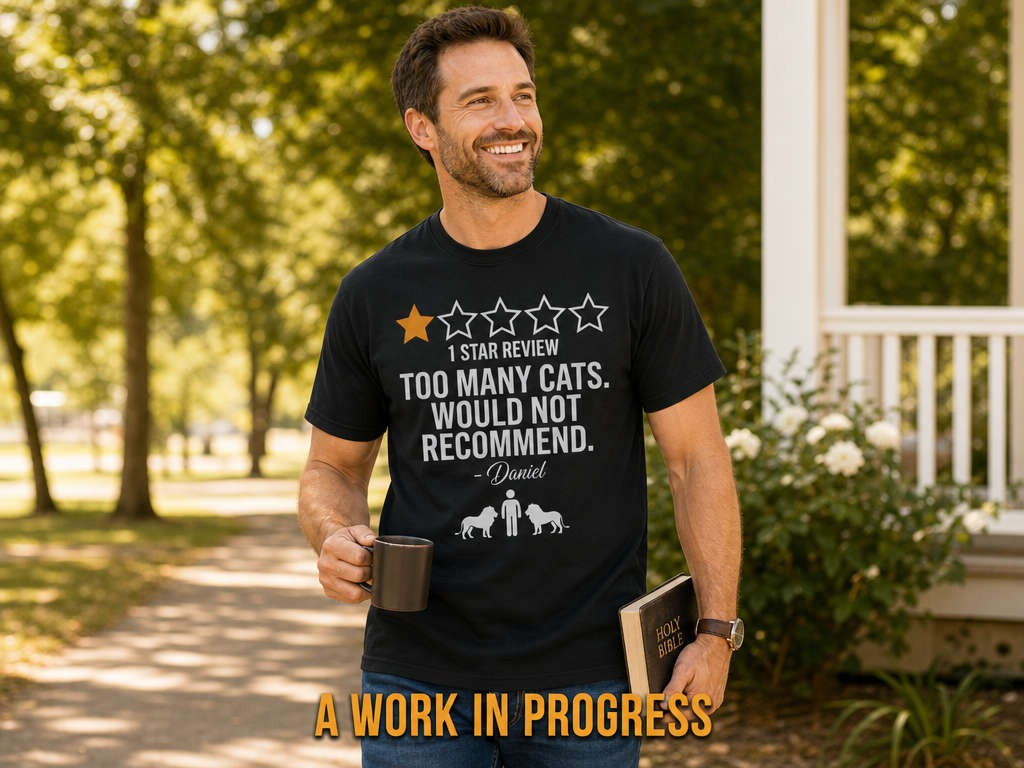 Too Many Cats One-Star Review T-Shirt_active_outdoor