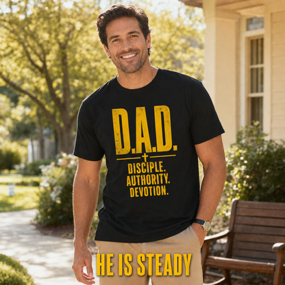 D.A.D. Disciple Authority Devotion T-Shirt_active_outdoor