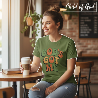 God's Got Me T-Shirt__use