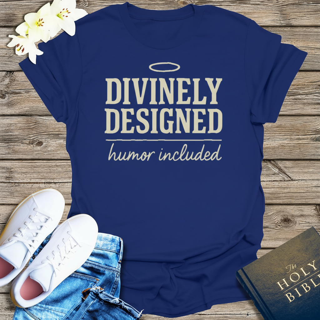 Divinely Designed T-Shirt_dual_model_life