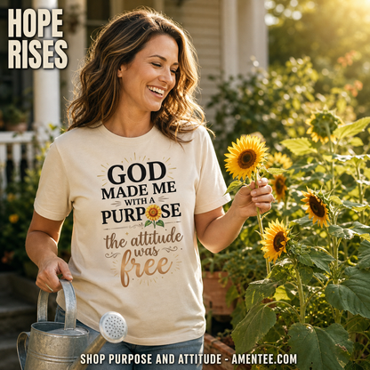 Purpose and Attitude T-Shirt_contextual