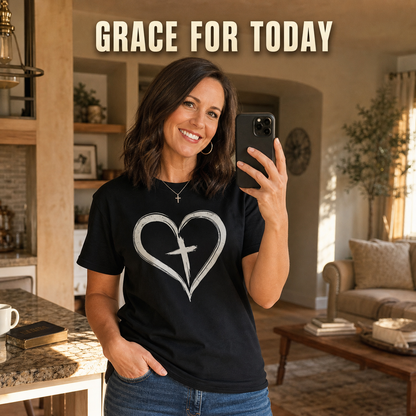 Cross in Heart T-Shirt_ugc_mirror