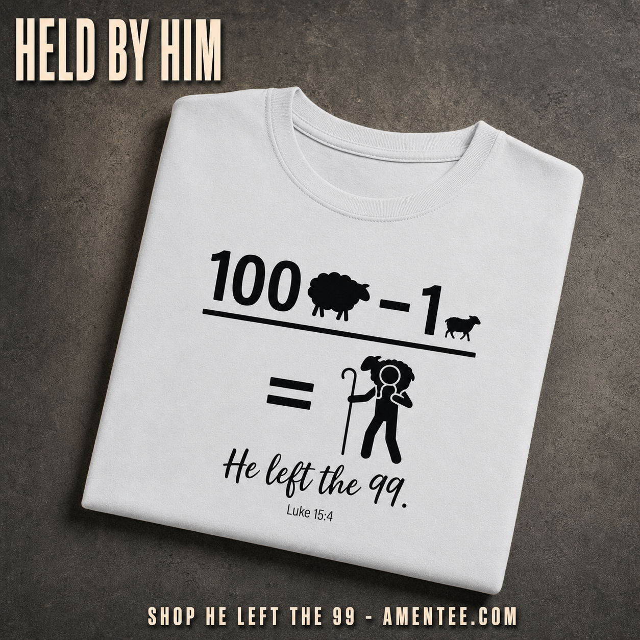 He Left the 99 T-Shirt_fold_tilt