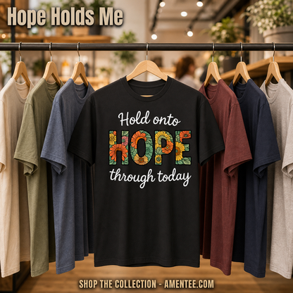Hope Through Flowers T-Shirt_boutique_rack