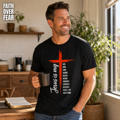 Jesus Is My Everything T-Shirt_ls_indoor