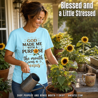 Purpose and Bonus Mouth T-Shirt_contextual