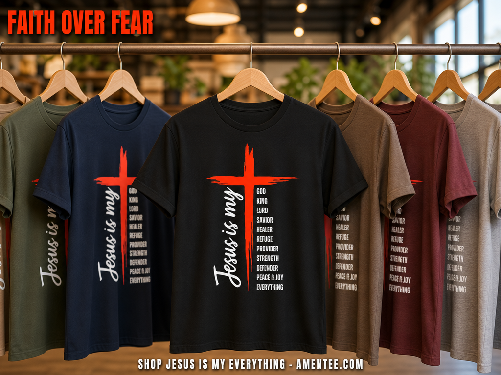 Jesus Is My Everything T-Shirt_boutique_rack