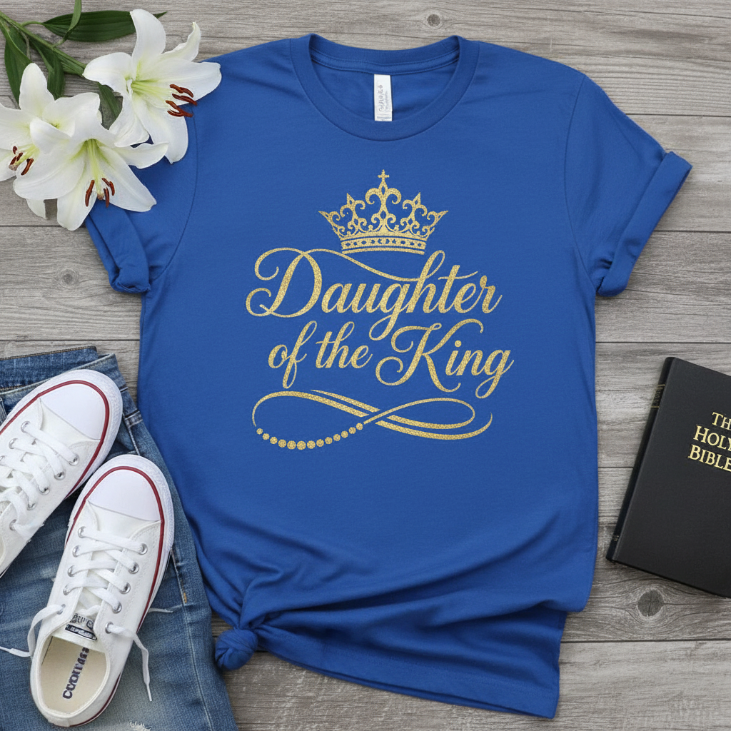 Daughter of the King T-Shirt_dual_model_life