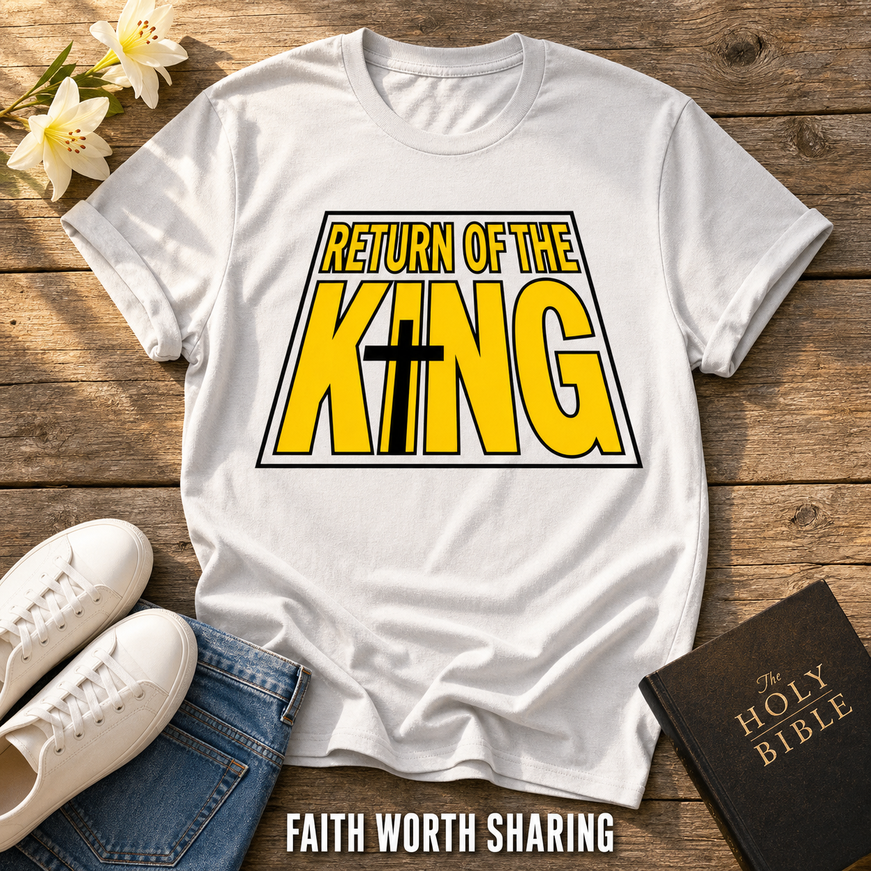Return of the King T-Shirt_style_flat