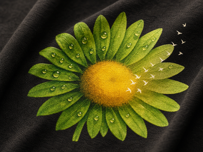 Bloom and Soar T-Shirt_macro_detail