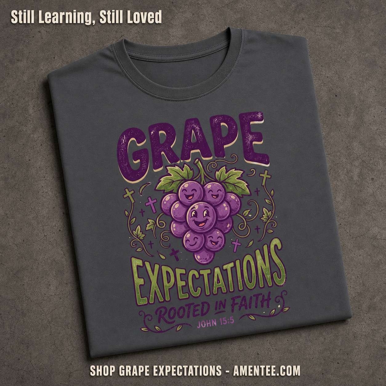 Grape Expectations T-Shirt_fold_tilt