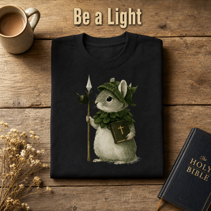 Brave Little Warrior T-Shirt_folded_flatlay