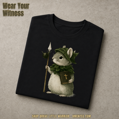 Brave Little Warrior T-Shirt_fold_tilt