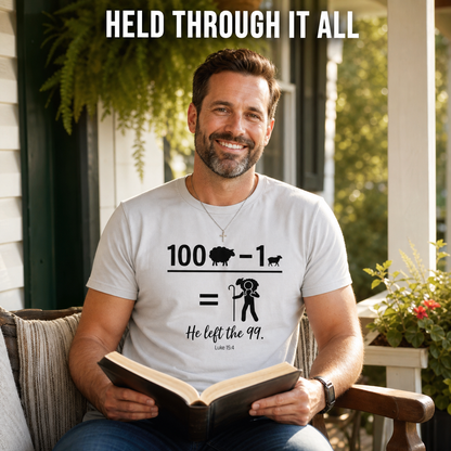 He Left the 99 T-Shirt_ls_prop