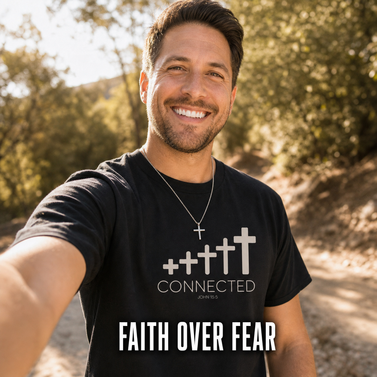 Connected in Christ T-Shirt_ugc_outdoor
